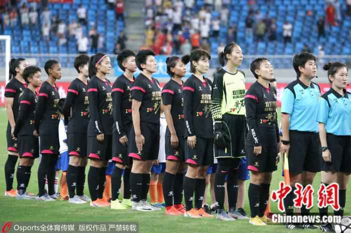 资料图：北京女足在2019赛季角逐中。图片来历：OSports全体育图片社
