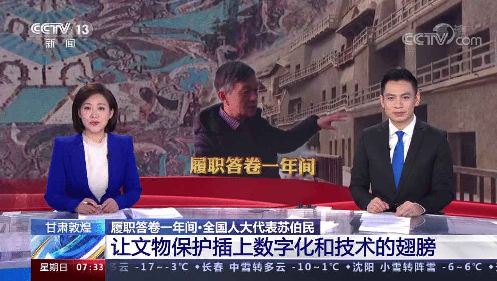 【履职答卷一年间】全国人大代表苏伯民：让文物掩护插上数字化和技