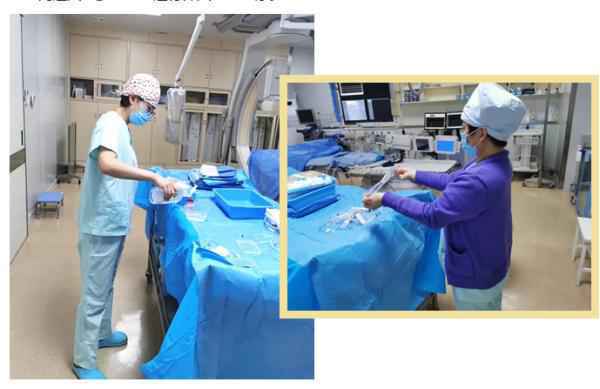 西青医院心内科团队紧张施救使一名30岁突发急性心肌梗塞患者挽回生命