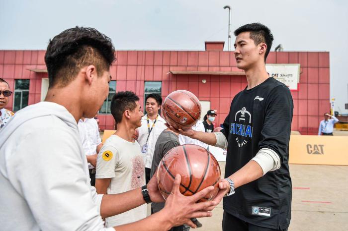 球星晤面会现场。主办方供图
