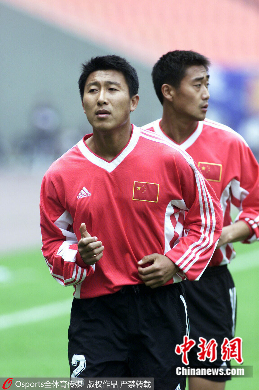 国度队时期的张恩华(左)。图片来历：Osports全体育图片社。