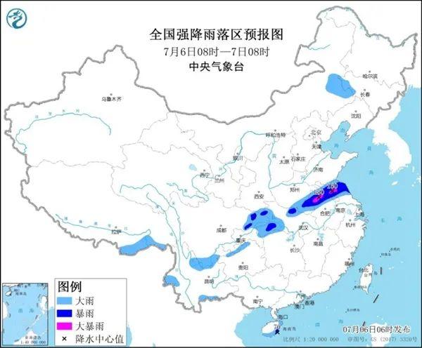 暴雨+强对流预警齐发！这些处所有雷暴大风冰雹