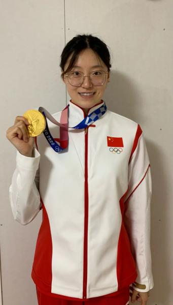 天津奥运首金是她！市体育局贺电！