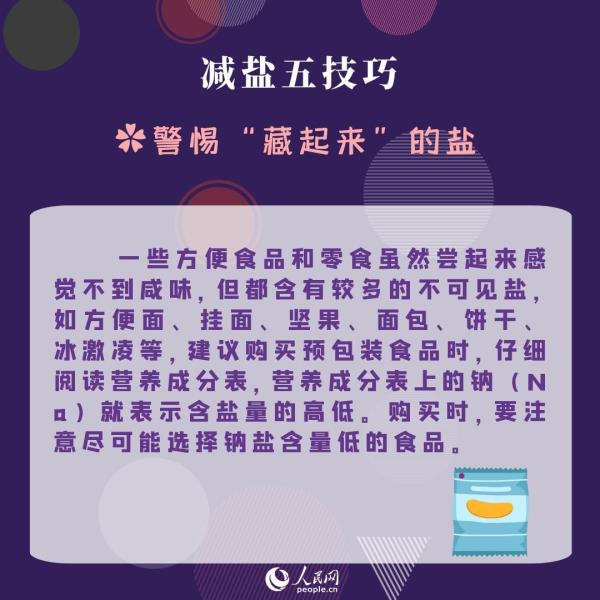 哪些习惯在暗暗升高你的“盐”值 康健“减盐”这五点很重要