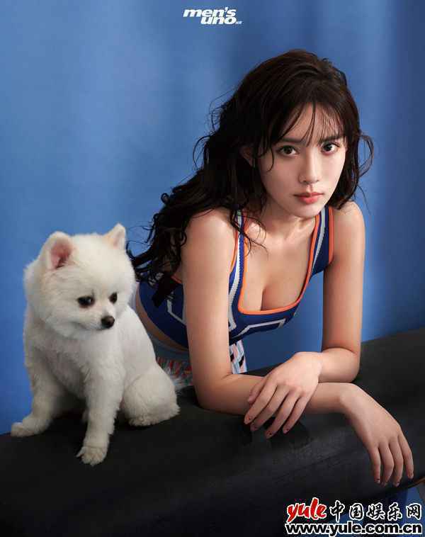 孟子义湿发运动大片曝光 半熟少女演绎别样惊喜