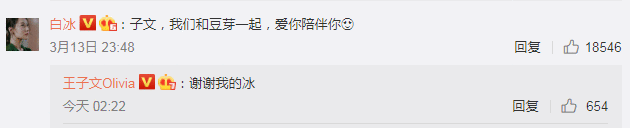 王子文孩子奶名芽菜 王子文认可后获网友祝福