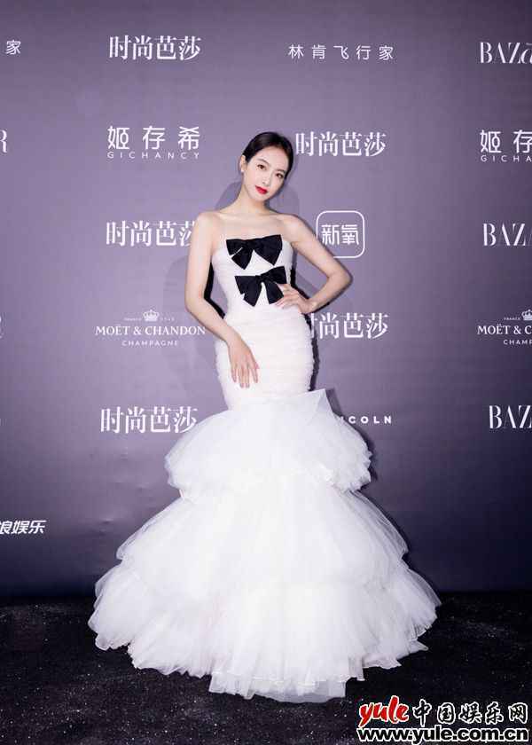 宋茜蝶舞恋花裙表态时尚盛典 柔美浪漫获誉魅力icon