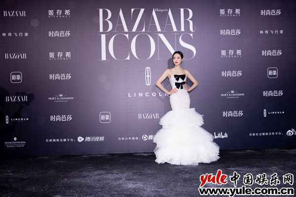 宋茜蝶舞恋花裙表态时尚盛典 柔美浪漫获誉魅力icon