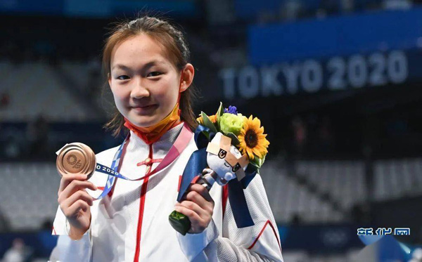 奥运会26日回首 中国队摘取4银3铜